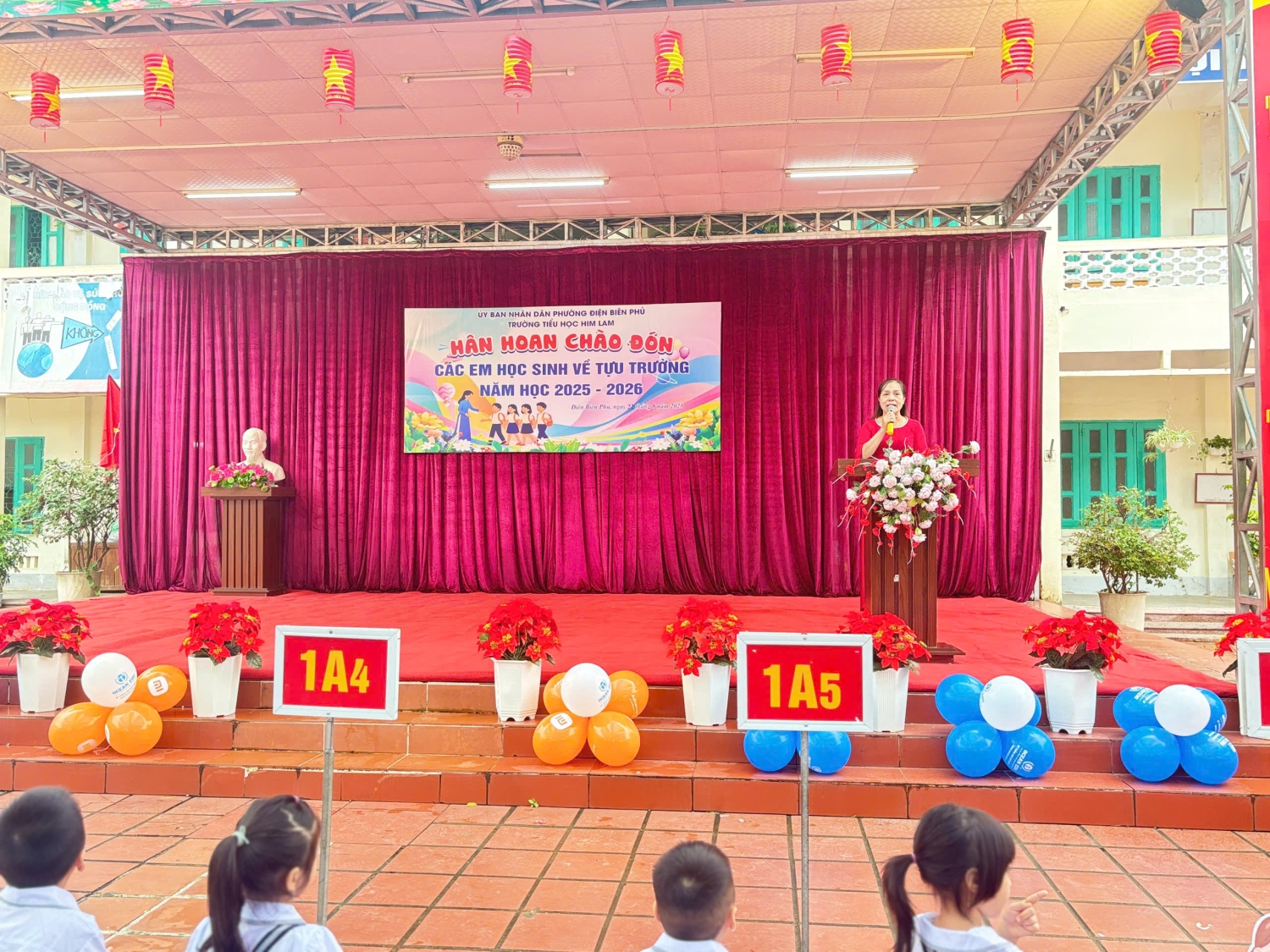 Trường Tiểu học Him Lam rộn ràng ngày hội đón học sinh lớp 1 tựu trường Năm học 2025 – 2026